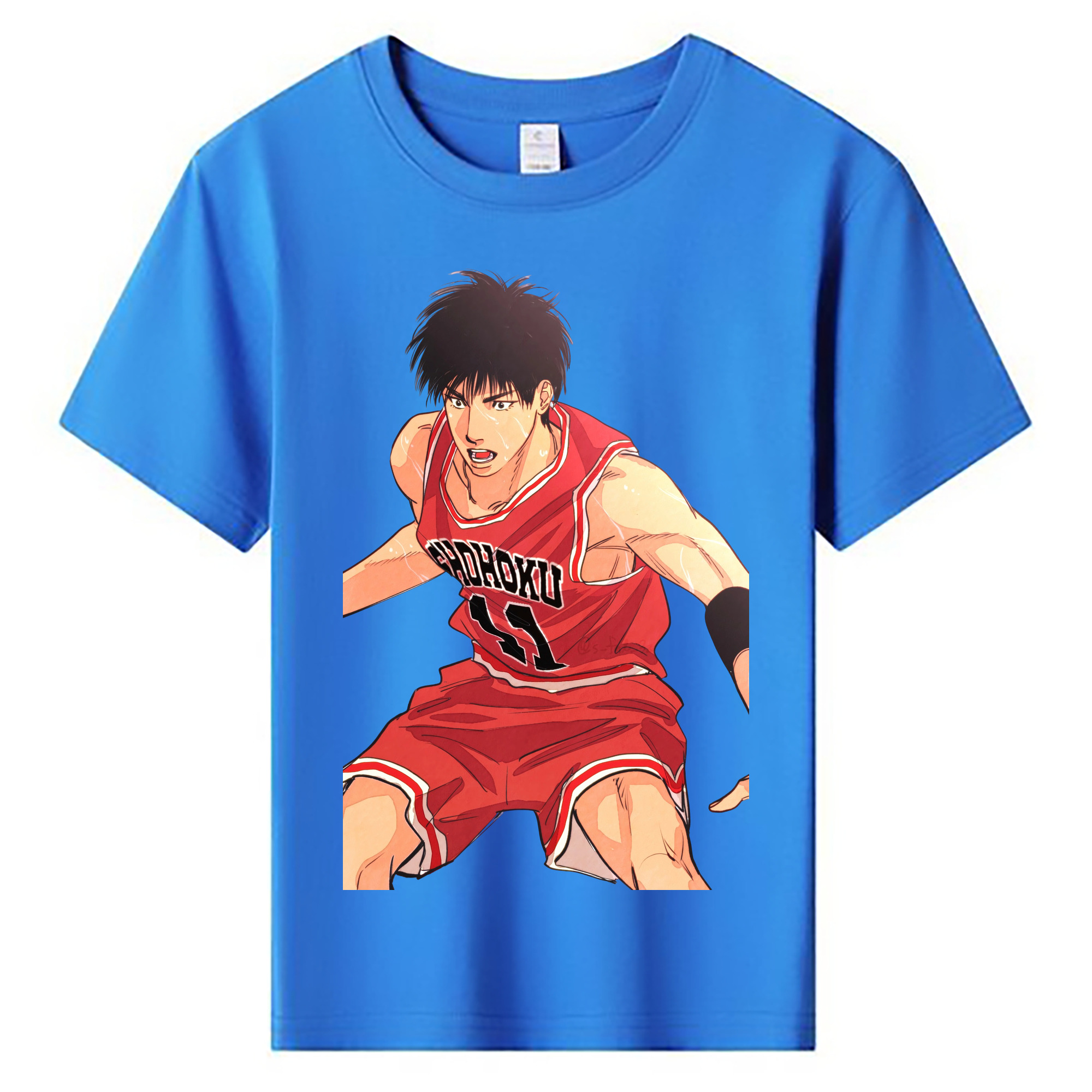 （画像用） SLAM DUNK／スラムダンク 綿100％キッズTシャツ（フロントプリント）